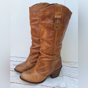 Steve Madden Gammbble  Western Cowgirl Boots